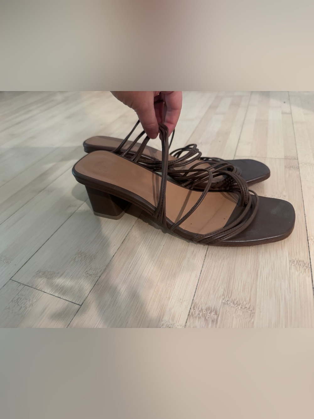 LOQ Paola Sandal in Mousse Sz 38